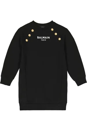Balmain Abito in jersey di cotone