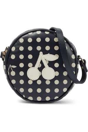 BONPOINT Borsa Gomette in pelle a pois