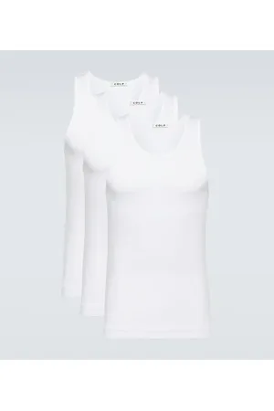CDLP Set di 3 tank top in jersey