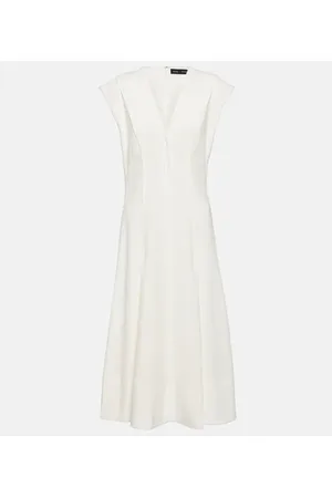 Proenza Schouler Abito midi in crêpe