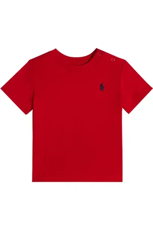Ralph Lauren Baby - T-shirt in cotone con logo