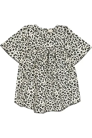 Suncracy Caftano Amalfi con stampa leopardata