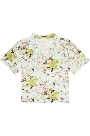 Louise Misha Camicia Alov in cotone con stampa