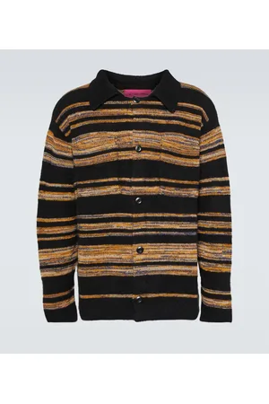 THE ELDER STATESMAN Cardigan in cashmere e cotone