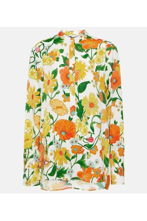 Stella McCartney Blusa con stampa floreale