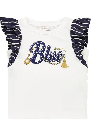 MONNALISA Top in jersey di cotone con stampa