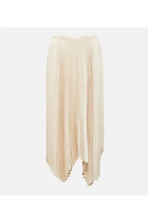 Ralph Lauren Gonna midi in raso