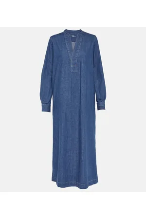 Ralph Lauren Caftano in twill di cotone