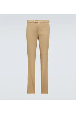 Brunello Cucinelli Pantaloni slim in misto cotone