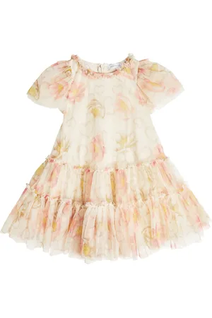MONNALISA Abito in tulle con stampa