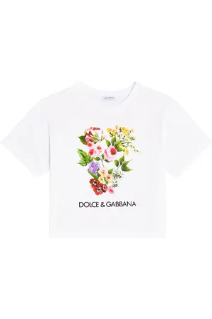 Dolce & Gabbana T-shirt in jersey di cotone con stampa