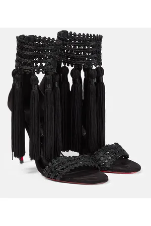 Christian Louboutin Sandali Palma in macramé