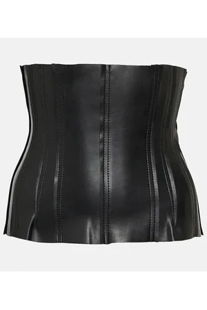 Norma Kamali Corsetto Grace in similpelle
