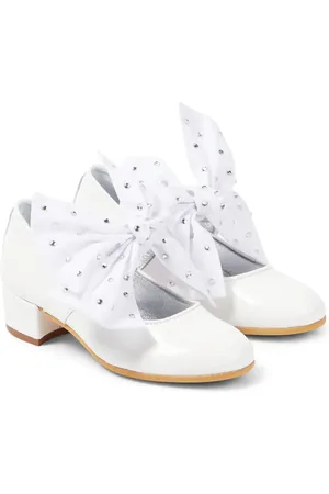 MONNALISA Pumps Mary Jane in vernice con fiocco