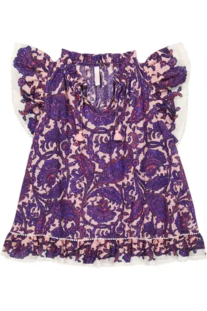 ZIMMERMANN Abito Tiggy in cotone con stampa