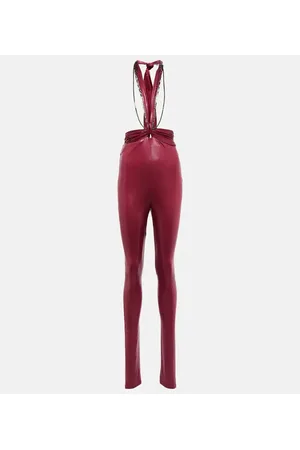 The Attico Leggings Ruby con catene