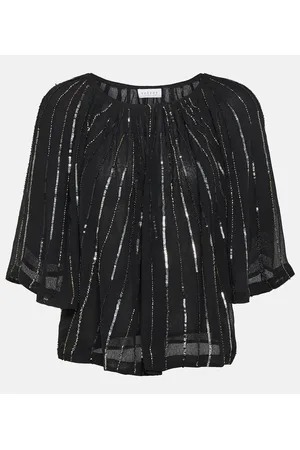 Velvet Blusa Barbara con paillettes