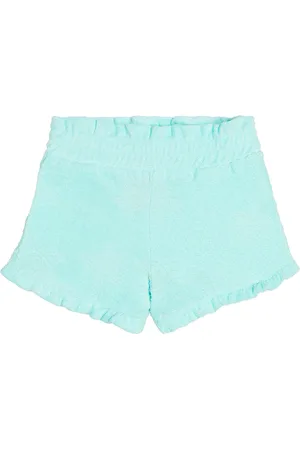 Vilebrequin Shorts mare in spugna di cotone jacquard