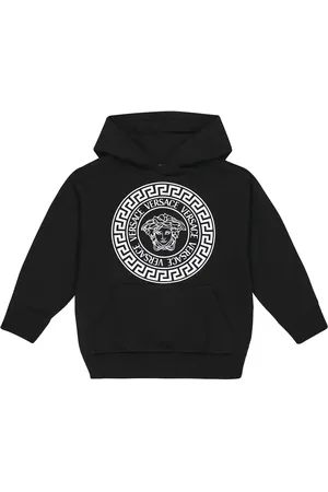 VERSACE Felpa Medusa in cotone con cappuccio