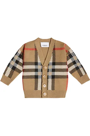 Burberry Baby - Cardigan in misto lana