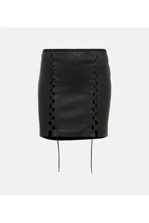 DION LEE Minigonna in pelle