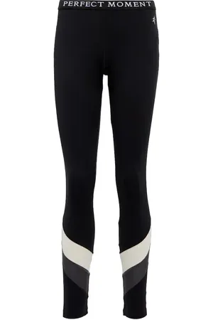 Perfect Moment Leggings Chevron a vita media