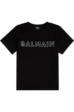 Balmain T-shirt in cotone con logo