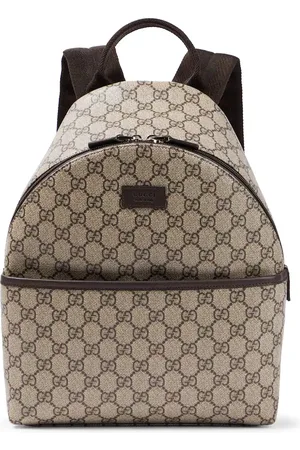 Gucci Zaino in canvas GG con pelle