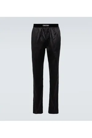 Tom Ford Pantaloni pigiama in misto seta