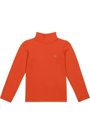 MONNALISA Top in jersey con collo a lupetto