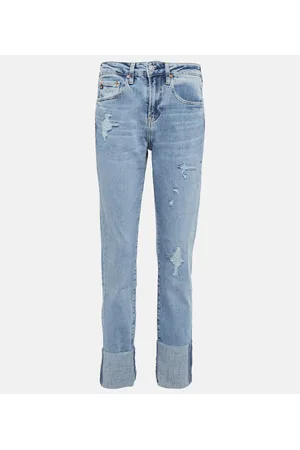 AG Jeans Jeans regular con risvolto