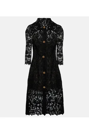 Oscar de la Renta Abito midi in pizzo