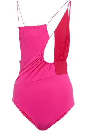 Nensi Dojaka Costume intero asimmetrico con cut-out