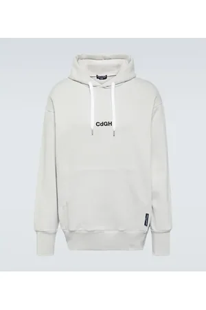 Comme des Garçons Comme des Garçons Homme Felpa in jersey di cotone con cappuccio