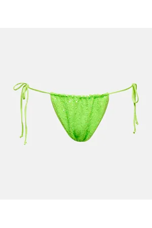 Norma Kamali Slip bikini con paillettes
