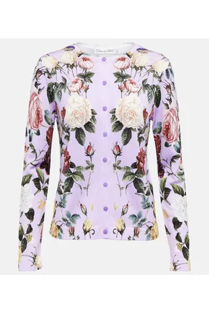 Oscar de la Renta Cardigan in misto cotone