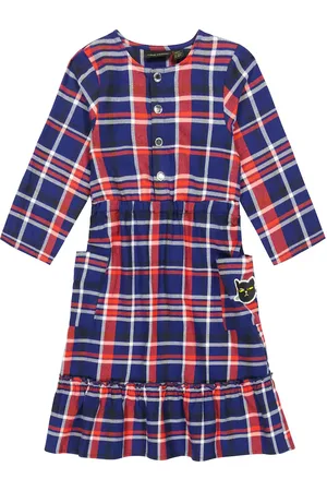 Mini Rodini Abito in cotone a quadri