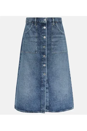 Citizens of Humanity Gonna midi di jeans Anouk