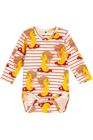 Mini Rodini Baby - Body in misto cotone con stampa