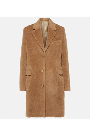 Totême Cappotto in teddy di lana e alpaca