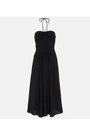 Vince Abito midi in voile con ruches