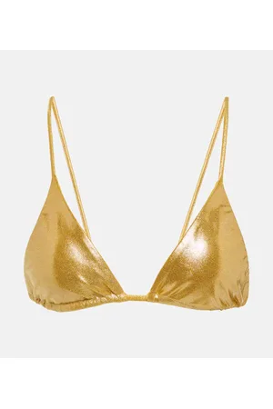 Jade Swim Top bikini a triangolo Via