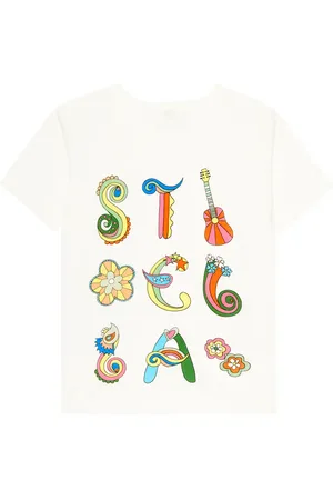 Stella McCartney T-shirt in cotone con logo
