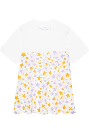 Palm Angels Abito in cotone con stampa