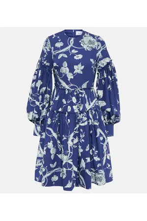 Erdem Miniabito in popeline di cotone