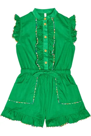 ZIMMERMANN Jumpsuit corta Junie in cotone