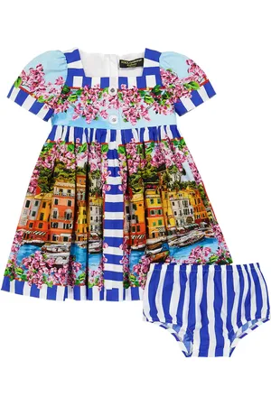 Dolce & Gabbana Baby - Set di abito e culottes Portofino