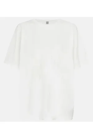 Totême T-shirt oversize in cotone