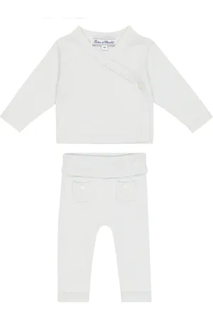 Tartine Et Chocolat Baby - Cardigan e pantaloni in cotone