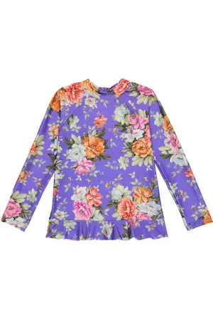 ZIMMERMANN Costume anti-UV Pattie con stampa
